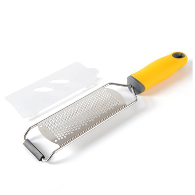 Rallador de cocina Microplane Fino para quesos duros, cítricos, ajo.