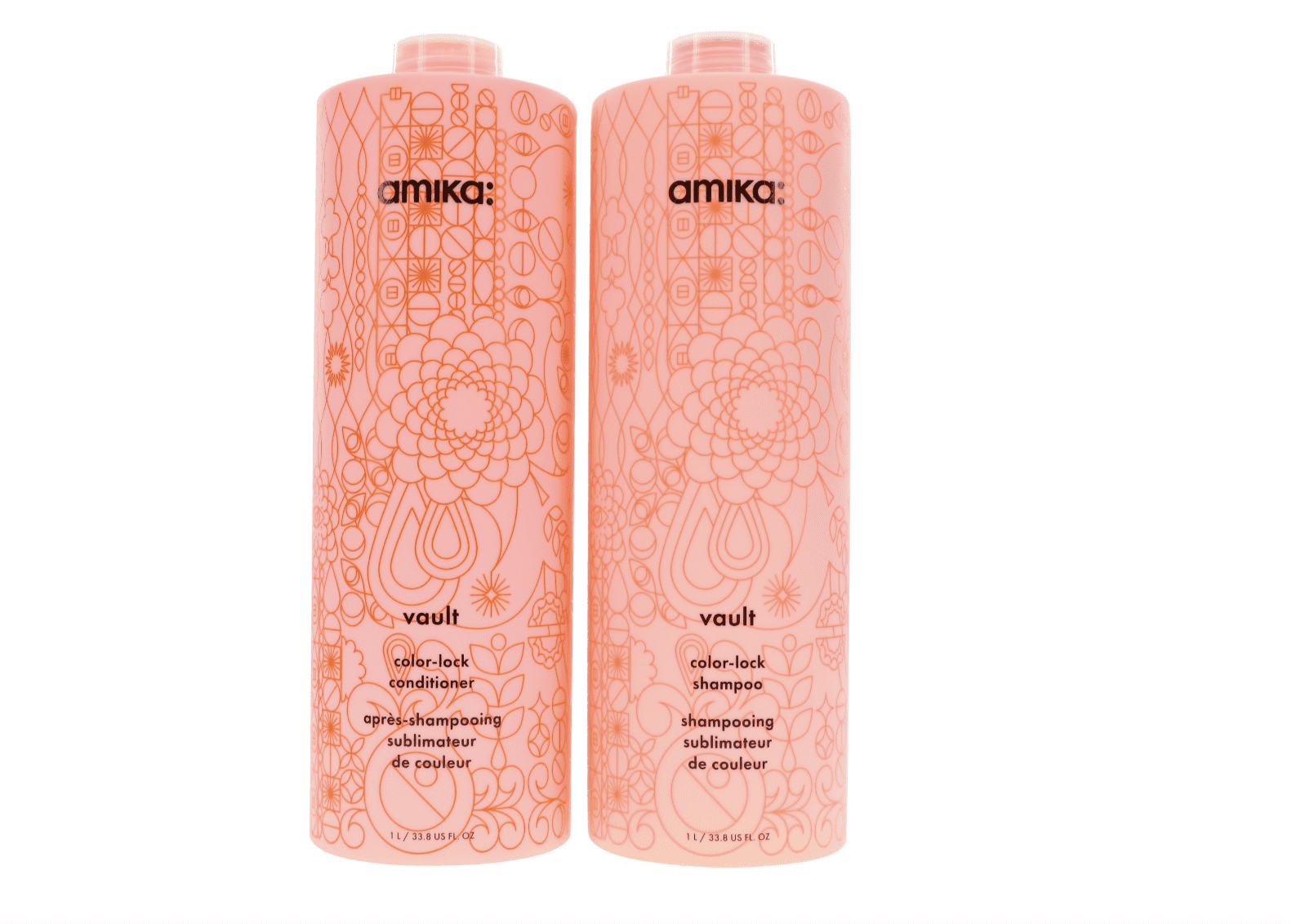 Amika Vault Colorlock Shampoo 33.8 oz & Conditioner 33.8 oz Combo Pack