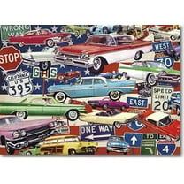 Willow Creek Press Fancy Fins and Classic Chrome 1000-piece Puzzle