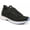 Black, variant on Vionic Endure Women's Lace Up Arch Supportive Sneaker