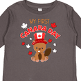 thumbnail image 4 of Inktastic My First Canada Day Boys or Girls Long Sleeve Toddler T-Shirt, 4 of 5