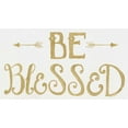 thumbnail image 2 of Shamp, Cindy 14x10 White Modern Wood Framed Museum Art Print Titled - Be Blessed, 2 of 4