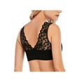 thumbnail image 4 of Women Full Figure Plus Size Lace Bras Rimless Sports Tank Tops, 4 of 8