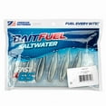 thumbnail image 4 of BaitFuel Saltwater 3in Paddle Tail, Grey Ghost Magic, 6pieces Fishing Lures, 4 of 4