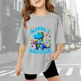 thumbnail image 2 of shoper Autism Awareness Shirt for Kids Autism Support Tee Causal Short Sleeve Tops Back To School Shirt Boys and Girls Grey 120, 2 of 8
