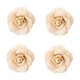 thumbnail image 4 of BEADCEST 4Ud Flores De Lino Beige Para Manualidades Y De Flores Artificiales, 4 of 8