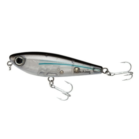 UPC: 0032256238296 | Bomber Badonk-A-Donk Low Pitch Hard Baits 3 1/2  Silver Mullet 1/2 oz.