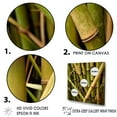 thumbnail image 2 of Designart "Close-Up Of The Bamboo Field" Bamboo Picture Framed Wall Art Prints, 2 of 5