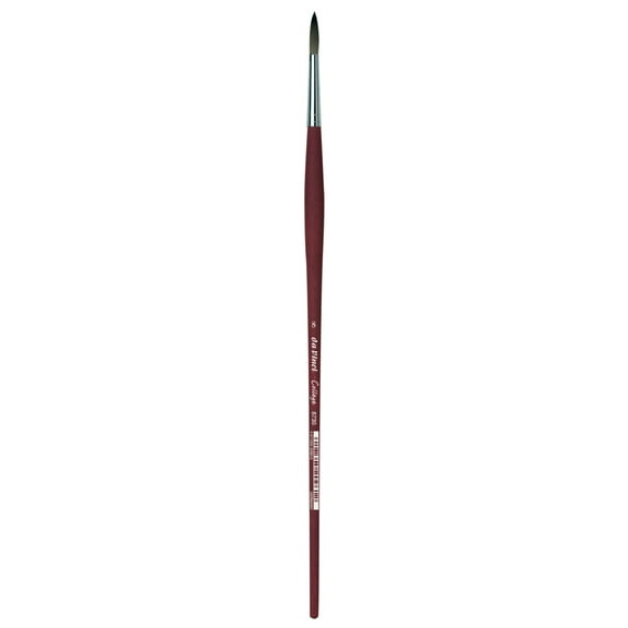da Vinci Brush College Brush, Long Handle, Round, Soft, 08