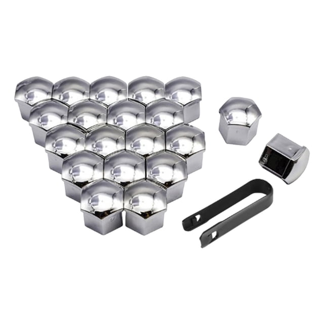 20Pcs Car Wheel Lug Nut Covers Bolt Caps Bolt Rims Tyre Screw Cap Wheel Nut Caps 19mm
