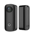 thumbnail image 1 of SJCAM C100+ Mini WiFi Action Camera 4K30fps Pocket Sized Wearable Body Camera, Magnetic, APP Control, Underwater Small Vlog Helmet Mount Kits SD Card, Weighs 1oz, 2.4 * 1 * 0.6 inch, 1 of 6