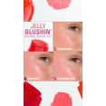 thumbnail image 5 of Revolution Jelly Blush Stick, Sheer Finish, Long-Lasting, Buildable Color, Strawberry Pink, 5 of 8