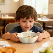 Upgraded Kids Bowl Shape Kids Bowl – Beige Valentine's Day Gifts