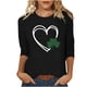 thumbnail image 3 of TaTaai Womens Saint Patricks Day Tshirt Celtic Knot Print Short Sleeve Relaxed Fit Round Neck Casual Top Lightweight Soft Cotton Gift, 3 of 7