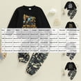 thumbnail image 3 of Toddler Boys Clothes Fall Winter Outfit Sets,18 24 Months 1T 2T 3T 4T 5T Baby Boy Girl Long Sleeve Round Neck Car Pattern Elastic Camo Pants 2PCS Playwear Set,18-24 Months,White, 3 of 4