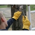 thumbnail image 3 of Top Grain Leather Work, Gardening Gloves for Children Ages 6-8, 3 of 5