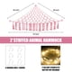 thumbnail image 5 of Hamaca con forma de animal de peluche CERETIA, 40 x 40 x 150 cm, con luz LED, 2 unidades, 5 of 8