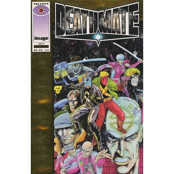 Deathmate #3 VF ; Valiant Comic Book