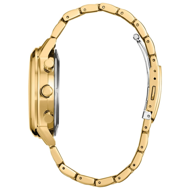 Citizen Eco-Drive Men's Gold-Tone Stainless Steel Chronograph