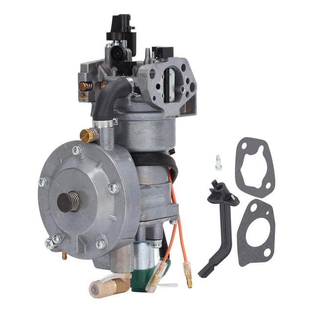 Kit de conversión de carburador de doble combustible con amortiguador automático para generador EG6500