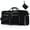Balck, variant on 60L Foldable Travel Duffle Bag, Lightweight Checked Luggage with Shoe Compartment, Water-Resistant Weekender Overnight Bag (Gray)