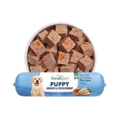 Freshpet Fresh Dog Food, Puppy Recipe Chicken, Egg & Vegetable, Slice & Serve Roll, 1.5 lb.