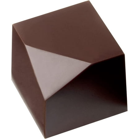 Chocolate World CW1840 Polycarbonate Chocolate Mold with 24 Dan-Forgey-Square Cavities, Each 23mm x 23mm x 20mm High