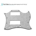thumbnail image 4 of Amdohai PVC HH Guitar Pickguard Scratch Plate for SG Electric, 4 of 6