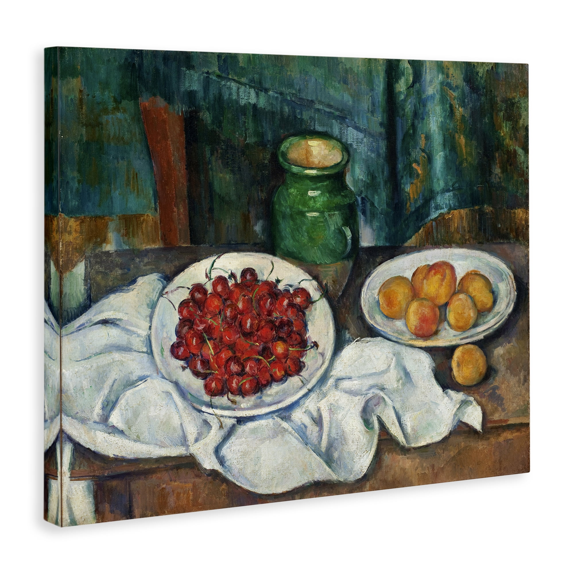 Stupell Industries Classical Fruit Still Life Food & Beverage Painting Wrapped Canvas Art Print Wall Art, 20 x 16