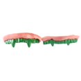 thumbnail image 1 of EIMELI Fake Vampire Denture Teeth Funny Goofy Halloween Decoration Props Trick Toy (Green Tooth), 1 of 10