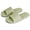 Green, variant on Pillow Slippers Super Soft Quick Drying EVA Rubber-Plastic Slippers Sandals Non-Slip Open Toe Shower Shoes Indoor and Outdoor Unisex Slippers