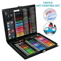 150 Piece Deluxe Art Set, Casewin Art Supplies for Drawing, Painting and More, Kid Crafting Supplies Great for Teenage 4 5 6 7 8 9 10 11 12 13 Years