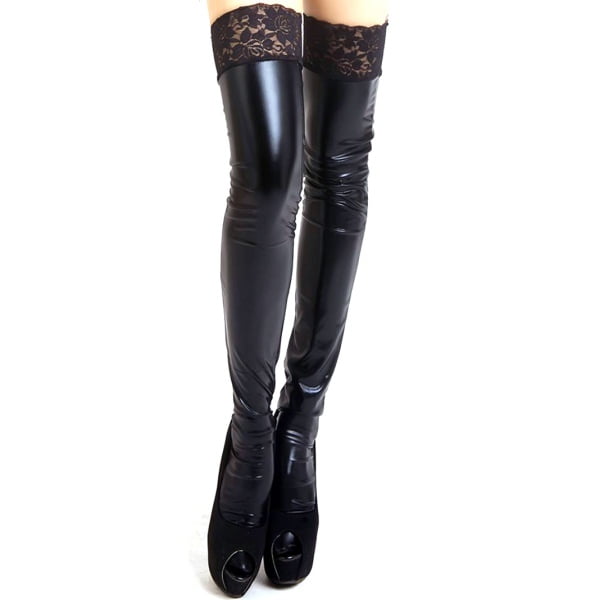 thigh high frilly socks