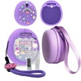 thumbnail image 1 of Funda de transporte y funda de silicona para Tamagotchi Pix Purple, 1 of 7