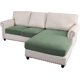 thumbnail image 1 of Fundas de sofá seccionales 3 piezas Fundas de cojines de asiento de sofá Cojín separado en forma de L Funda de chaise longue para sofá seccional izquierdo/derecho (sofá grande de 2 plazas + 1 chaise longue, gris)Loden Frost2 plazas + chaise longue, 1 of 5