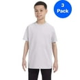 thumbnail image 1 of Hanes Youth Authentic-T T-Shirt - 54500 (Pack Of 3), 1 of 1