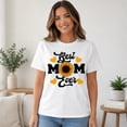 thumbnail image 2 of Best Mom Ever Sunflower Graphic T-Shirt, Unisex Classic Fit Tee, 2 of 9