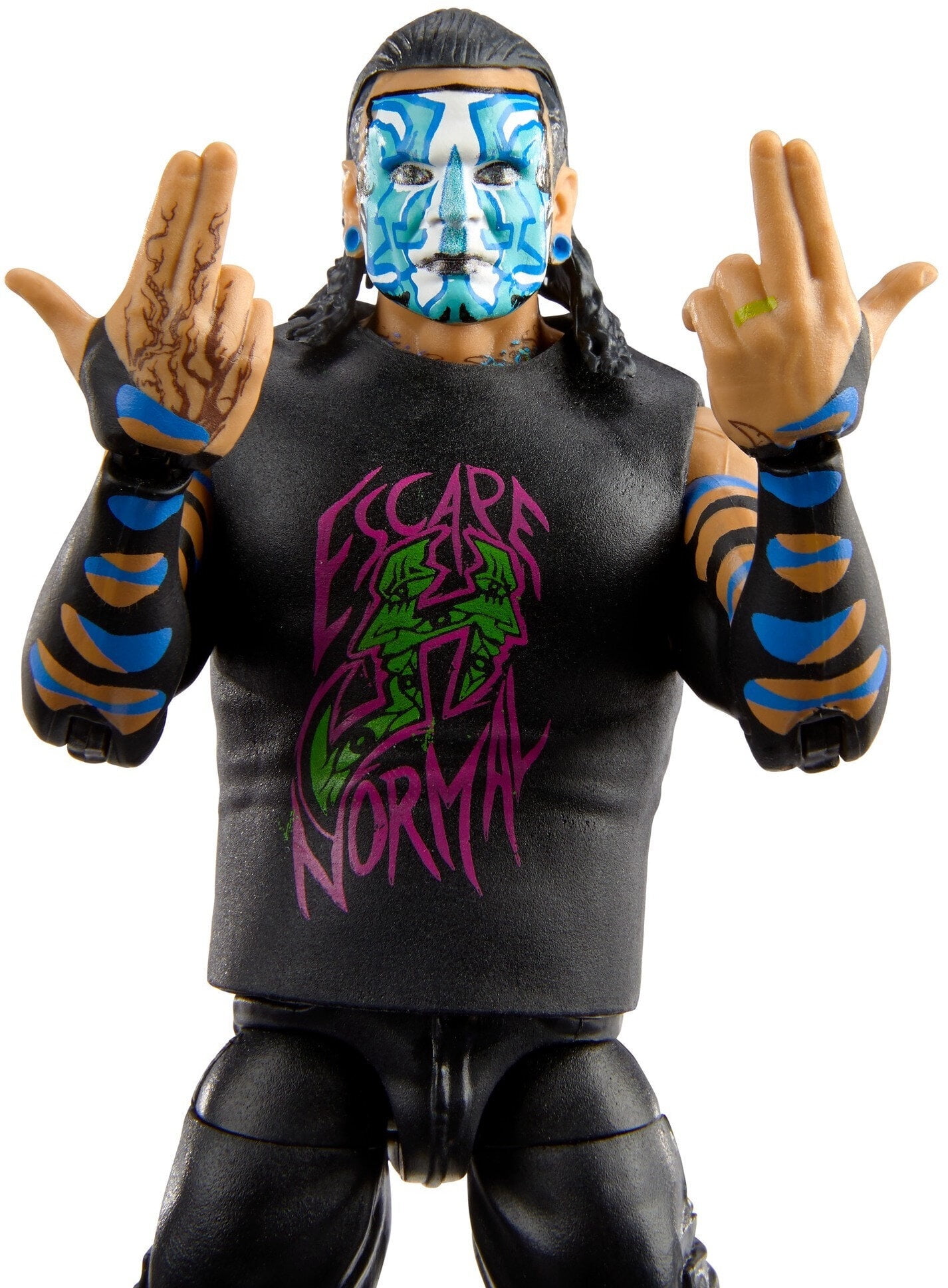 WWE Jeff Hardy Elite Collection Action Figure, 6-In/15.24-Cm Posable Collectible