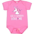 thumbnail image 3 of Inktastic Gigi and Grandpa Love Me Unicorn Grandchild Girls Baby Bodysuit, 3 of 5