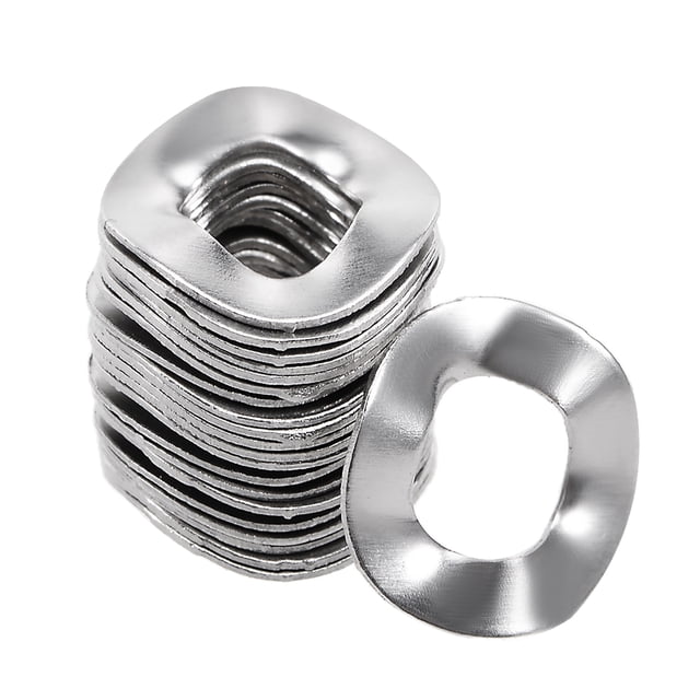 20Pcs 5mmx10mmx0.3mm Arandela de resorte de acero inoxidable 304 para tornillo