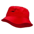 thumbnail image 2 of Loch Ness Monster Embroidered Bucket Hat - Red OSFM, 2 of 5