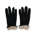 thumbnail image 5 of Comfy Winter Gloves For Women, Sherpa Lined Thermal Insulated Stretch Glove, Warm Cold Weather Gloves, Polar Extreme, 5 of 10