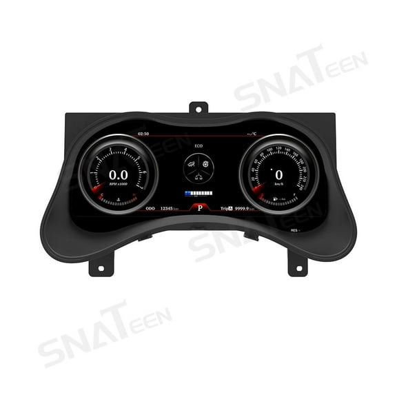 SNATEEN Car Digital Cluster LCD Screen Instrument Panel for Infiniti Q70 Q70L QX80 Models Virtual Cockpit Speedometer Dashboard Upgrade Universal Fit Linux Car Accessories