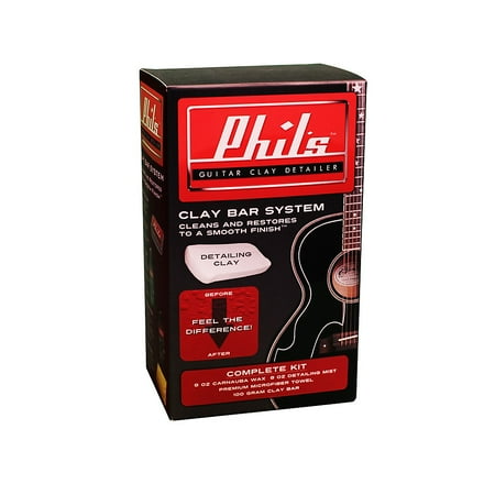 Phil's Guitar Clay Detailer Kit