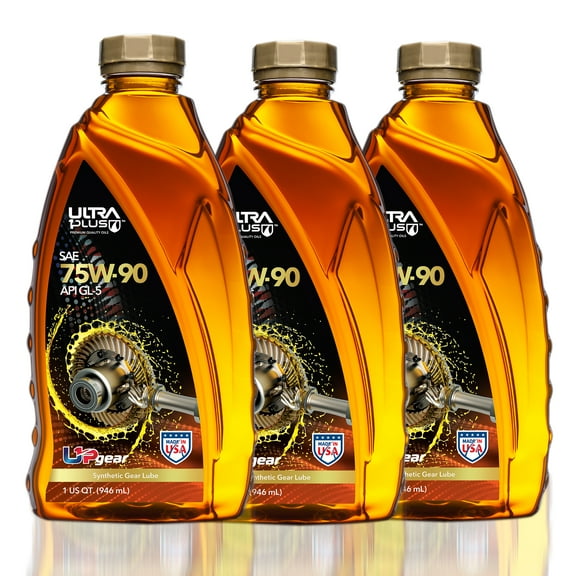Ultra1Plus SAE 75W-90 Synthetic Gear Oil, 3 qt