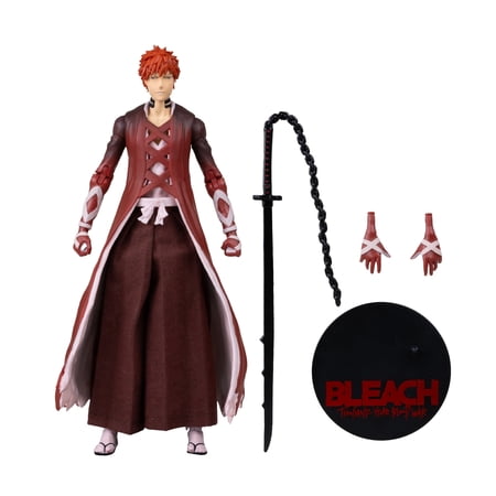 BLEACH: Thousand-Year Blood War Ichigo Kurosaki (Fullbring Bankai) 7" Action Figure [Silver Platinum Edition] - McFarlane Toys