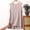 Beige, variant on Women's Round Neck Allover Bow Dot Print Sleeveless Tank Top, High-Low Split Hem Loose Fit Casual Vest for Summer Loungewear & Daily Outfits (Black,3XL)