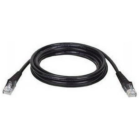 UPC: 0037332042743 | TRIPP LITE N001-050-BK 50 ft. Cat 5E Black Snagless Cat5e Molded Patch Cable