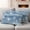 Mist Blue, variant on Brown Coastal Outdoor Waterproof Throw Pillow Covers 16x16 Set of 2, Summer Ocean Waves Ombre Sea Starfish Decorative Pillowcases Cushion Pillowcase for Couch Sofa Patio Outside Pillow Protector