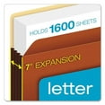 thumbnail image 3 of Heavy-Duty File Pockets, 7" Expansion, Letter Size, Redrope, 5/box | Bundle of 5 Boxes, 3 of 7